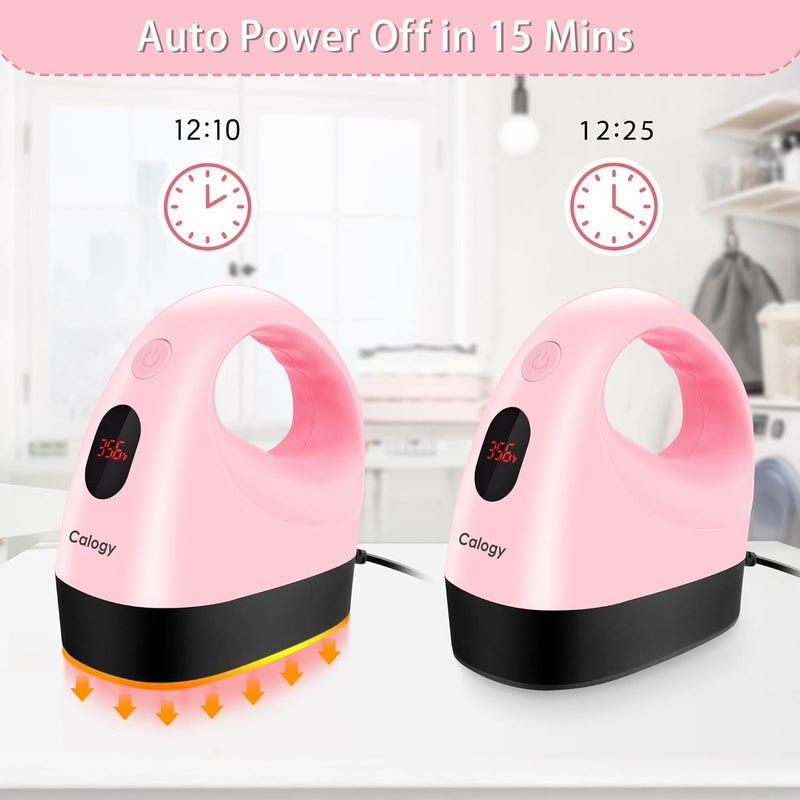 Calogy Mini Heat Press, Heat Transfer Machine, Constant Temp Control, Insulated Safety Base, Fits for Crafts, T-Shirt, Hat, Cap, Pillows (Cherry Pink) - Image 5